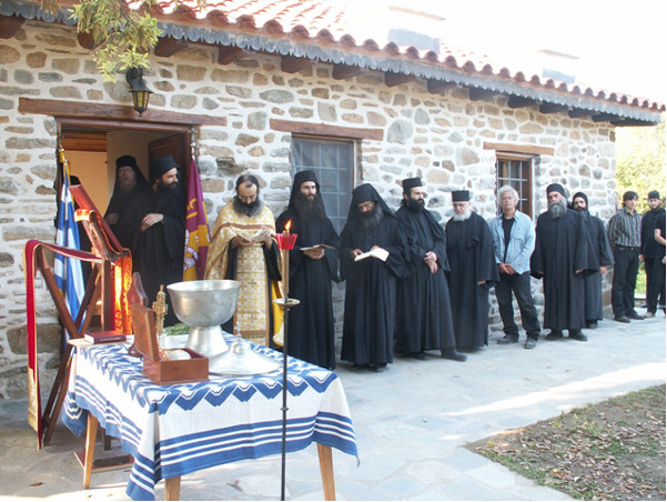 Bohoslužby na Svätej Hore Atos