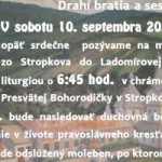 Púť zo Stropkova do Ladomirovej